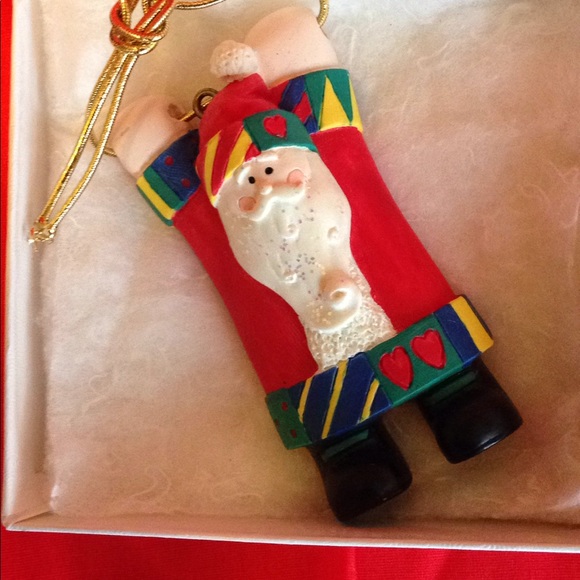 Hanging Santa ornament - Picture 5 of 5
